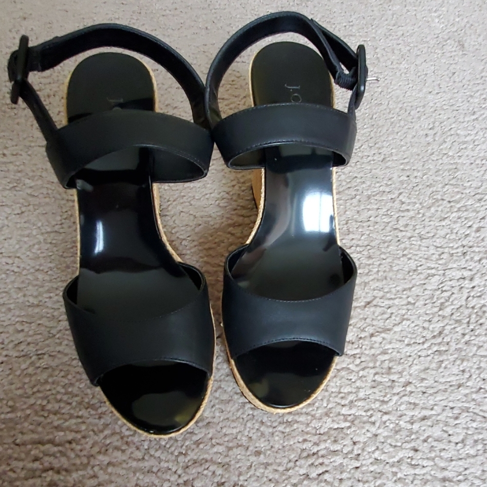 J. Crew black espadrilles